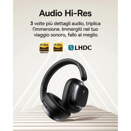 Наушники Baseus Bowie H1s Black - фото 28