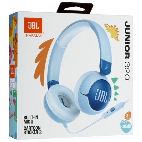 Наушники JBL JR320 (JBLJR320BLU) Blue - фото 11