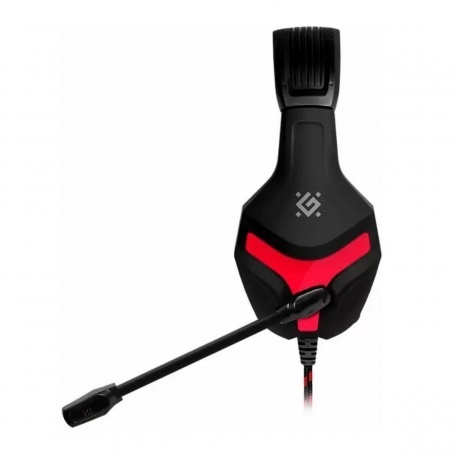 Наушники Defender Black Fear (64710) Black/Red - фото 2