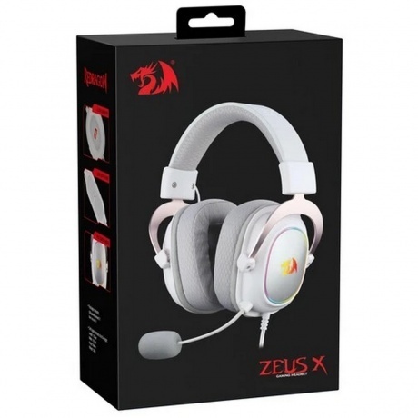 Наушники Redragon ZEUS X (70800) White - фото 7