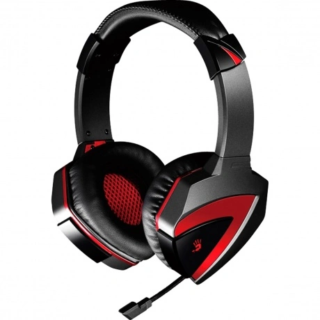 Наушники с микрофоном A4Tech Bloody G500 черный/красный отличное...