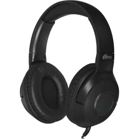 Нaушники RITMIX RH-544 Black 3.5мм, 2м (80004247) - фото 1