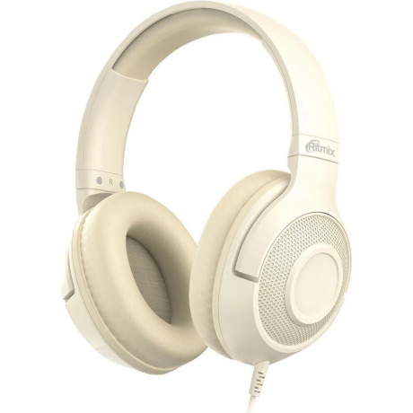 Наушники RITMIX RH-544 Beige, 3.5мм, 2м (80004248) - фото 1