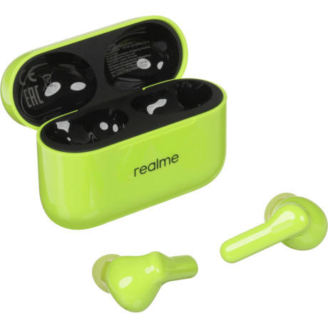 Наушники Realme Buds T200 RMA2410 Зеленый (Green) - фото 1