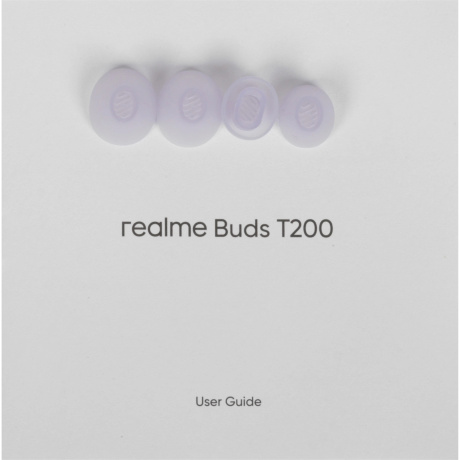 Наушники Realme Buds T200 RMA2410 Фиолетовый (Violet) - фото 8