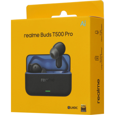 Наушники Realme RMA2502 (Buds T500 Pro) Серебристый - фото 12