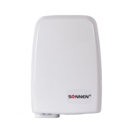 Сушилка для рук SONNEN HD-120, 1000 Вт, пластиковый корпус, белая, 604190 - фото 2