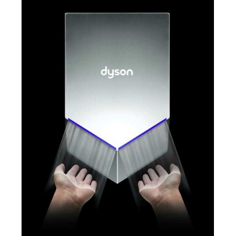Сушилка для рук Dyson HU02 никель (307170-1) - фото 4