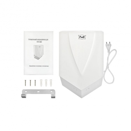 Сушилка для рук Puff 8802 1200Вт белый - фото 8