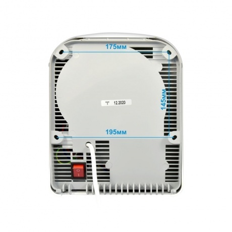 Сушилка для рук Puff 165 1650Вт белый - фото 8