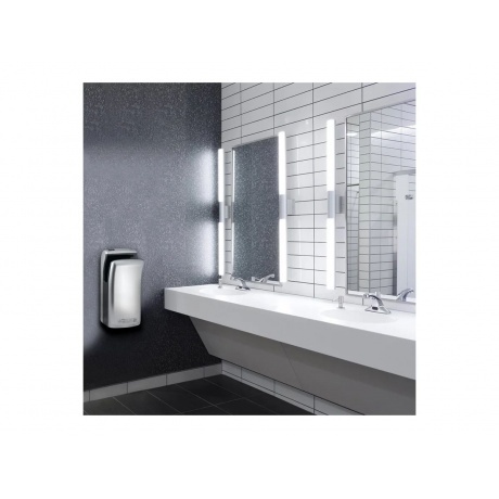 Электросушитель для рук &quot;Puff-8870C&quot; New, хром, погружная - фото 13