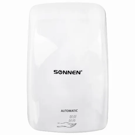 Сушилка ВЫСОКОСКОРОСТНАЯ для рук SONNEN HD-FL-2009, 1200Вт, плас...