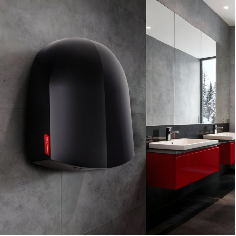 Сушилка для рук электрическая Royal Thermo RTHD-1100 Black - фото 6