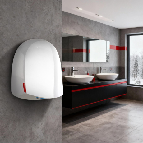 Сушилка для рук электрическая Royal Thermo RTHD-1100 White - фото 10