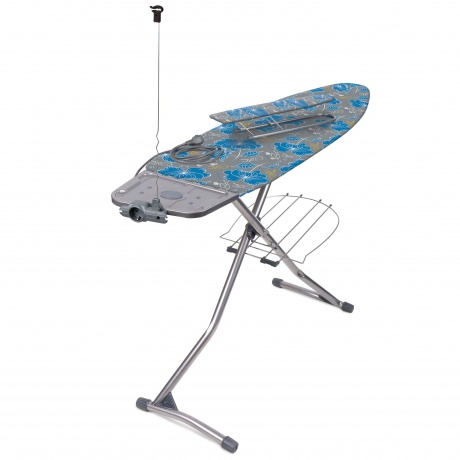 

Доска глад."НИКА" -11 теф.(перф.лист) рукав,пол д/белья ,,эл.роз. 122*40см НТ11, С принтом