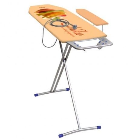 

Доска глад."НИКА" -3 х\б, фанера,,рукав, эл.роз.удлин,европодст 122*34,5 Н3, С принтом