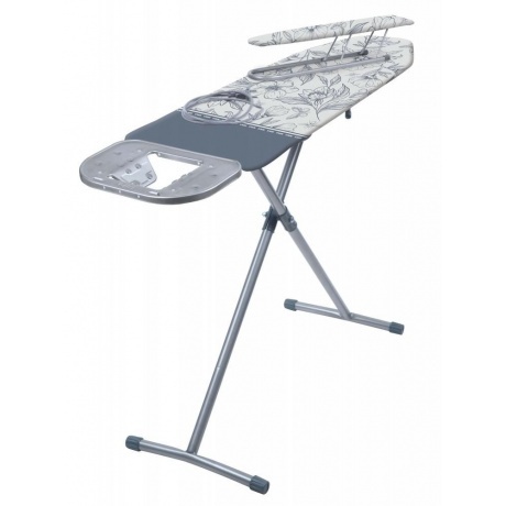 Доска гладильная "НИКА" -3МТ тефлон (перф.лист), рукав, с серыми...