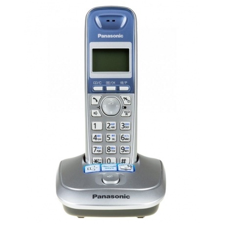 Радиотелефон Panasonic KX-TG2511RUS серебристый - фото 2