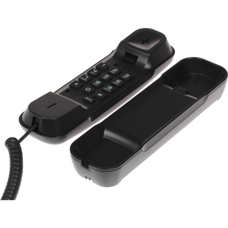 Телефон проводной Alcatel T06 black - фото 4