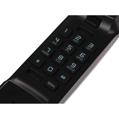 Телефон проводной Alcatel T06 black - фото 5