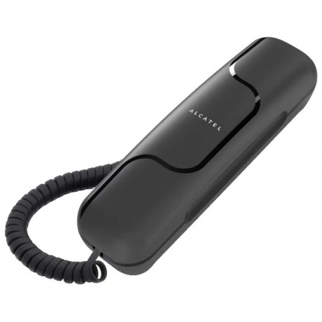 Телефон проводной Alcatel T06 black - фото 1