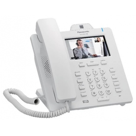 VoIP-телефон Panasonic KX-HDV430RU белый