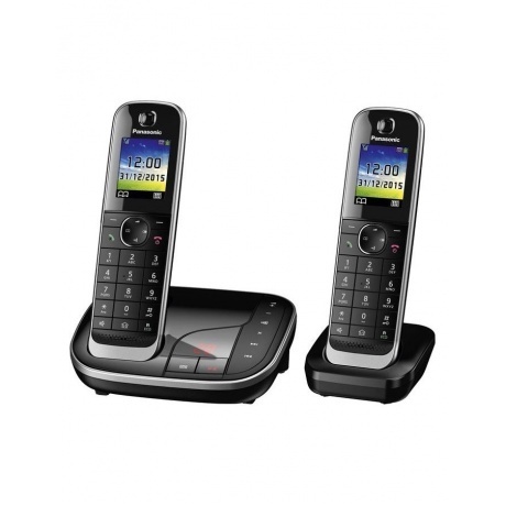 Радиотелефон Panasonic KX-TGJ322RUB черный - фото 1