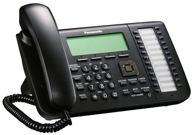 

VoIP-телефон Panasonic KX-NT546RU-B черный