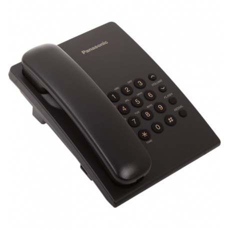 Телефон Panasonic KX-TS2350RUB черный - фото 1