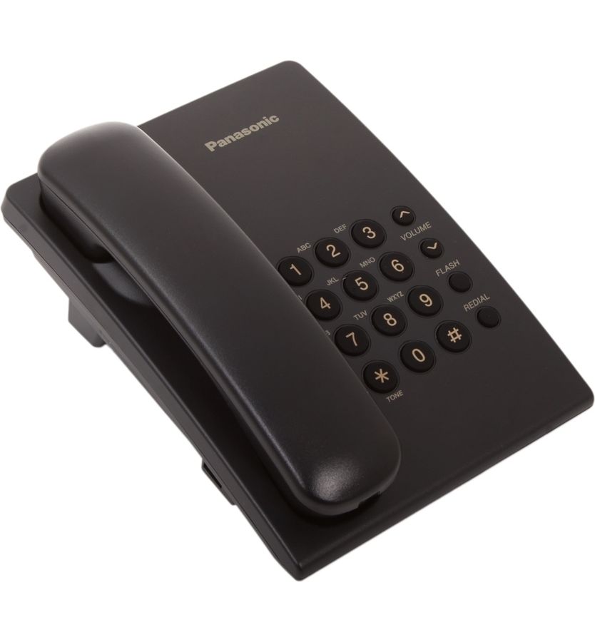телефон panasonic kx ts2350rub черный Телефон Panasonic KX-TS2350RUB черный