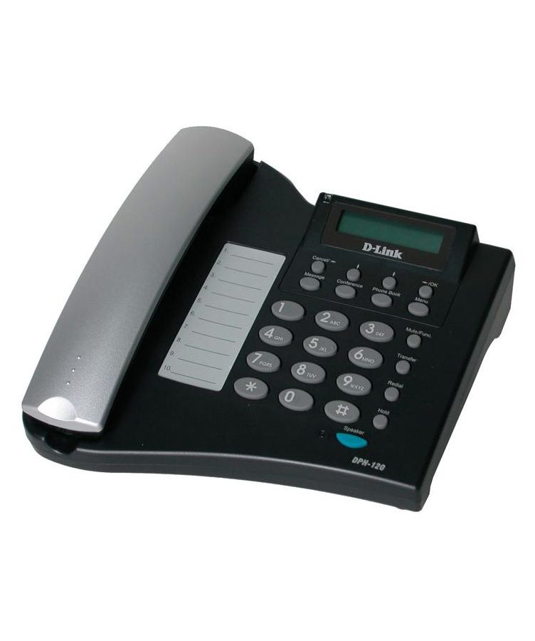 VoIP-телефон D-Link DPH-120S/F1 черный