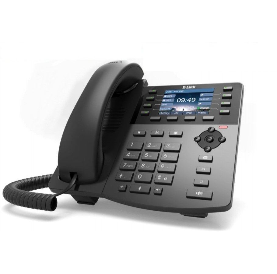 VoIP-телефон D-Link DPH-150SE/F5 черный