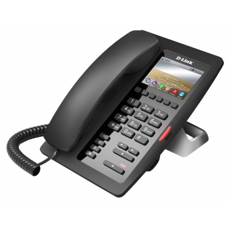 VoIP-телефон D-Link DPH-200SE черный (DPH-200SE/F1A) - фото 4