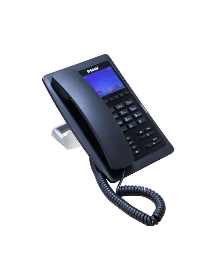 VoIP-телефон D-Link DPH-200SE черный (DPH-200SE/F1A) voip оборудование d link dph 200se