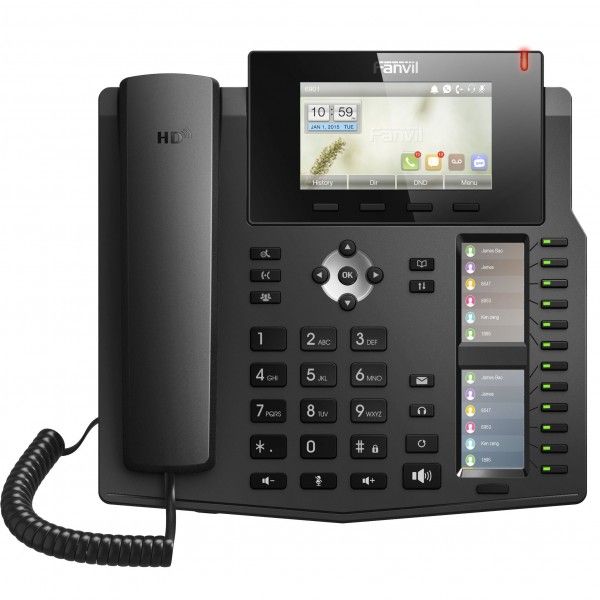 VoIP-телефон Fanvil X6 черный