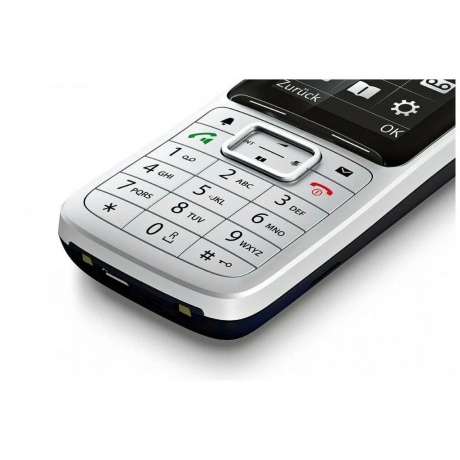 VoIP-телефон Gigaset SL450A GO серебристый - фото 4