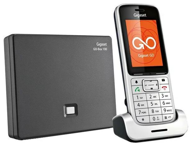 VoIP-телефон Gigaset SL450A GO серебристый