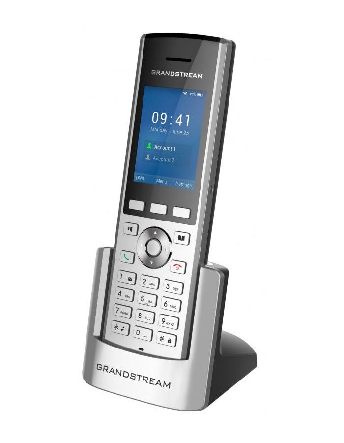 VoIP-телефон Grandstream WP820 серебристый радиотелефон grandstream wp810 серебристый
