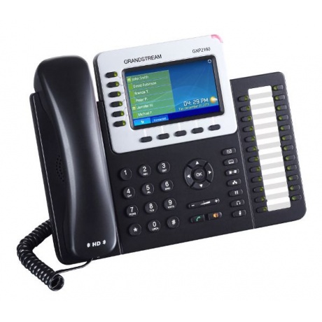 VoIP-телефон Grandstream GXP-2160 черный - фото 2