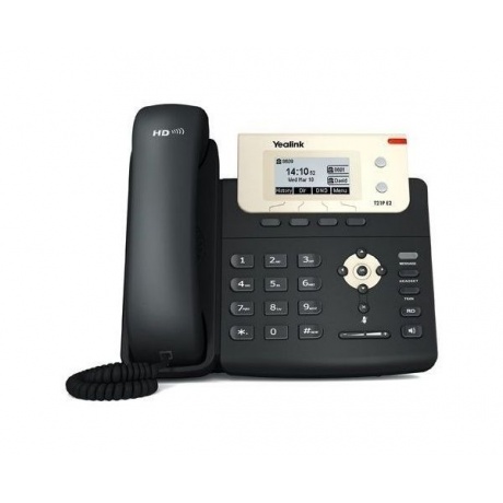 VoIP-телефон Yealink SIP-T21P E2 without PSU черный - фото 1