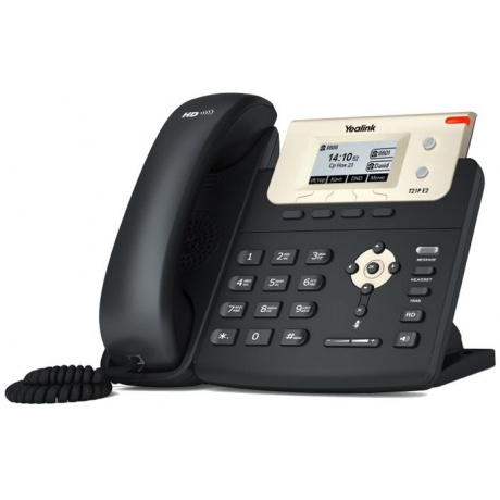 VoIP-телефон Yealink SIP-T21P E2 without PSU черный - фото 3
