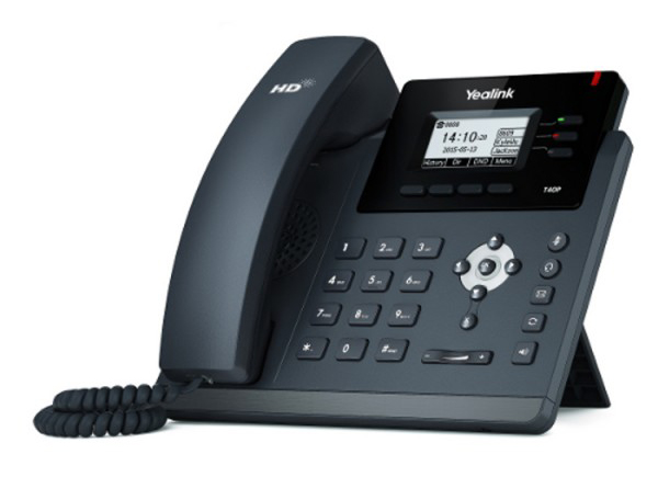 VoIP-телефон Yealink SIP-T40P черный
