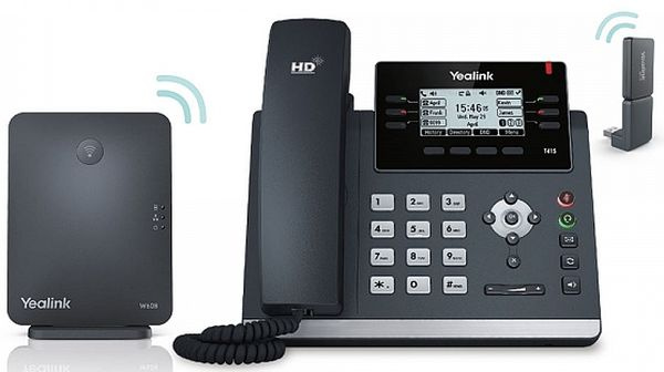 VoIP-телефон Yealink W41P черный