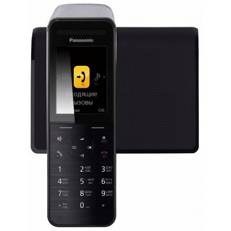 Радиотелефон Panasonic KX-PRW120RUW черный - фото 3