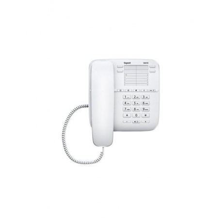 Телефон проводной Gigaset DA410 белый - фото 1