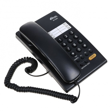 Телефон Ritmix RT-330 black - фото 1