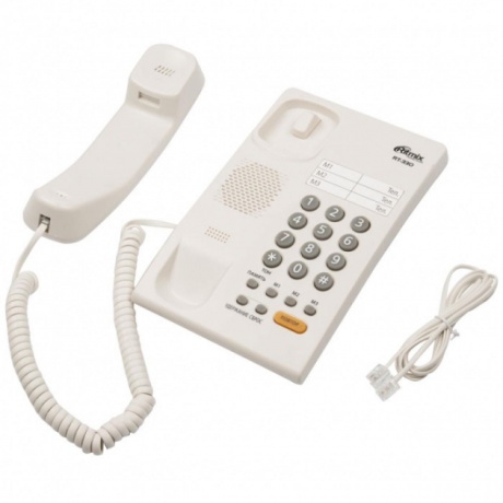 Телефон Ritmix RT-330 white - фото 3