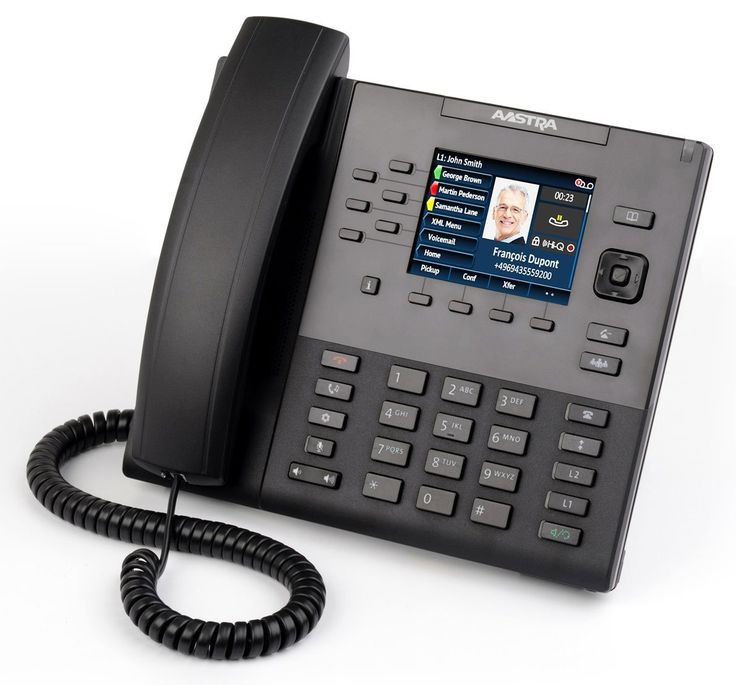 

VoIP-телефон Aastra 6867i (80C00002AAA-A), Черный