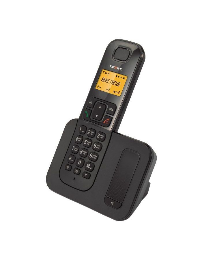 цена Радиотелефон teXet TX-D6605A Black
