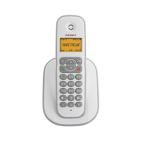 Радиотелефон teXet TX-D4505A White-Grey - фото 1